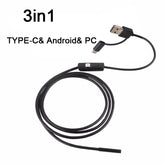 Mini Android 8mm 3.5m Cable Pipe Inspection 1080p Wireless Borescope Endoscope Camera 4k Wifi